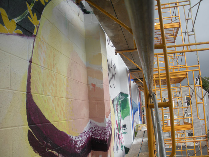 Baltimore Mural, Monroe Street