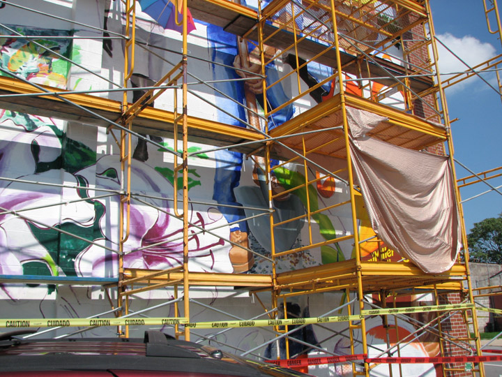 Baltimore Mural, Monroe Street