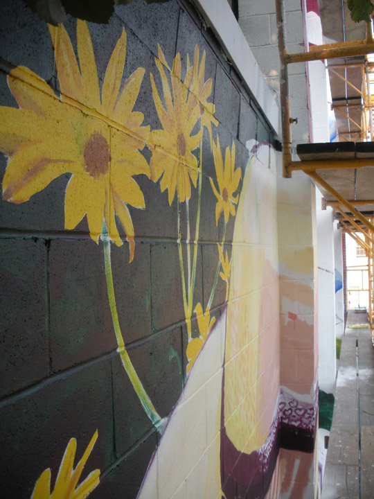 Baltimore Mural, Monroe Street,  Floweer